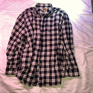 Foundry Flannel button-up in 2XLT.